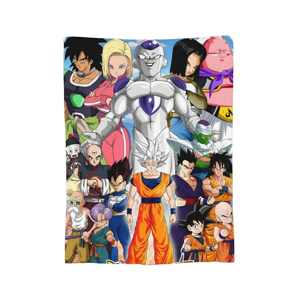 DBZ Coral Fleece Plush Throw Blanket Blankets for Home Office Warm Plush Thin Quilt,