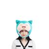 Halloween blue cotton-filled monster hood hat, photo props, photo props, cartoon headgear performance props
