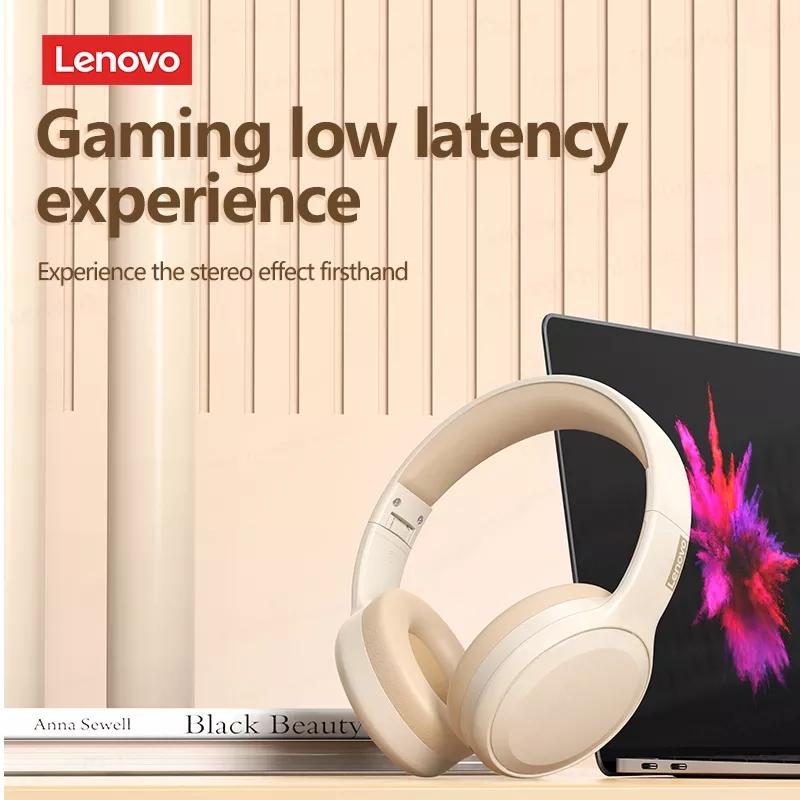 Lenovo TH30 Fones de ouvido sem fio Bluetooth 5.0 Fone de ouvido dobrável Esporte Jogo Fones de ouvido
