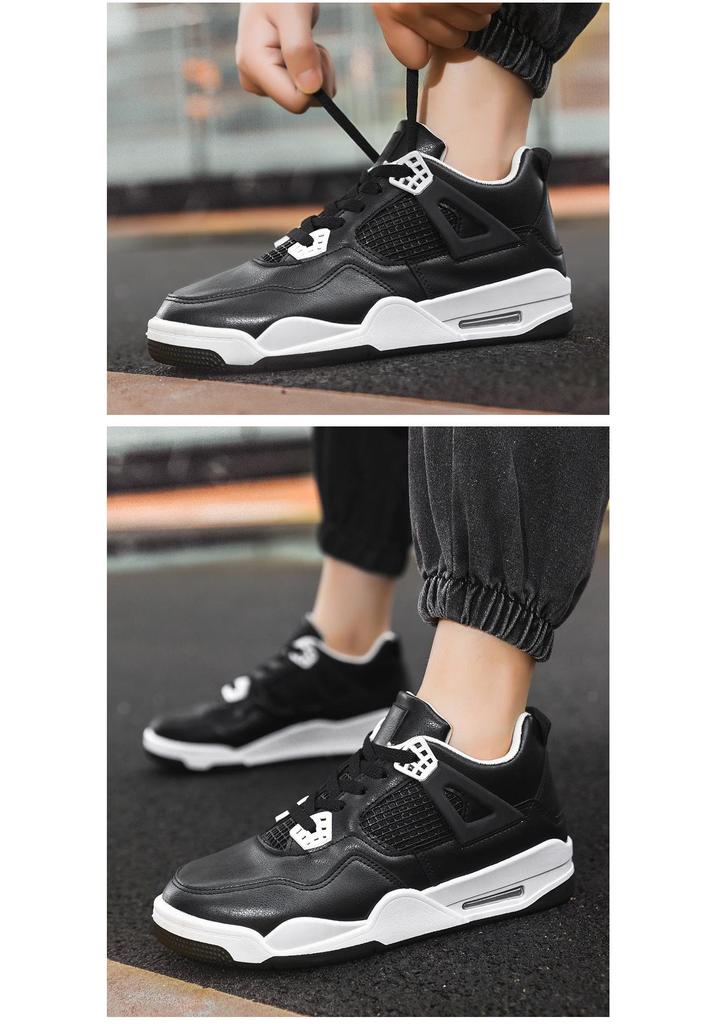 2024 Men's Mesh Breathable Casual Sports Shoes - Thick Sole Fashion Running Sneakers