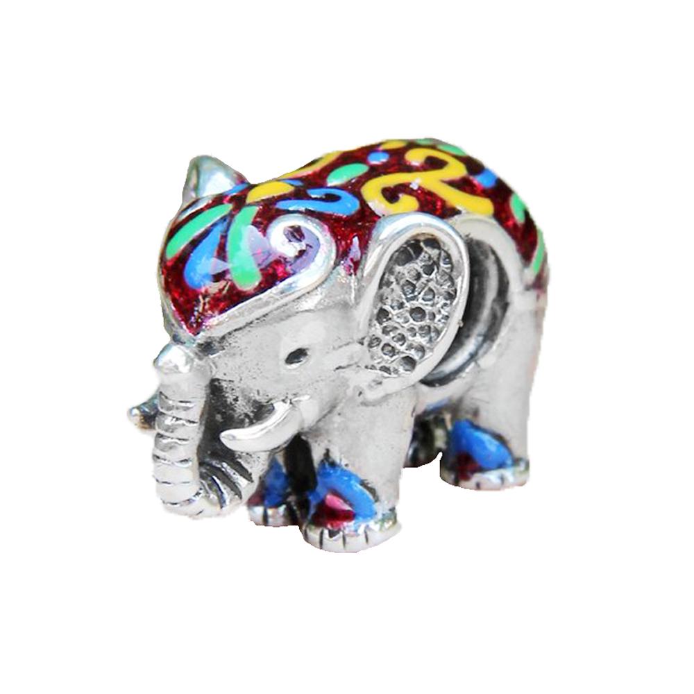 Newcopper Cute Animal Series Cat Dog Elephant Horse Bear Pendant Lucky Beads Fit Origina Charms Bracelet Diy Jewelry