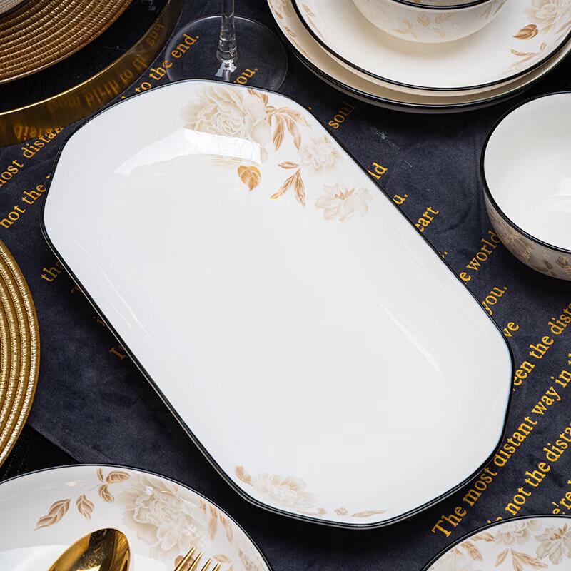 72-teiliges nordisches Keramik-Geschirrset