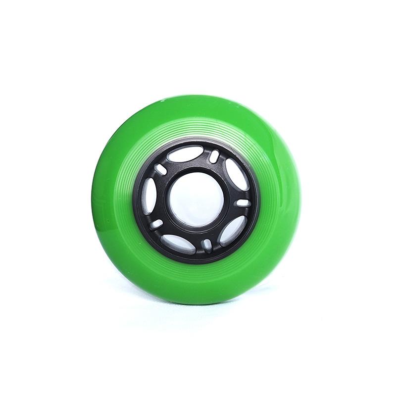 Skateboard Rubber PU Professional Speed Skating Wheel Silent 76mm Outdoor Roller Blade Wheels Ruedas De Skate