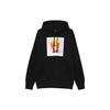 Nike Shoebox Fries Print Sport Hoodie Herren Oberteile Schwarz DM2275-010