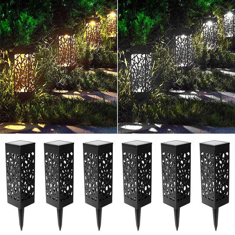 Security & Floodlights 6Pcs Led Solar Outdoor Waterproof Garden Security Landscape Light