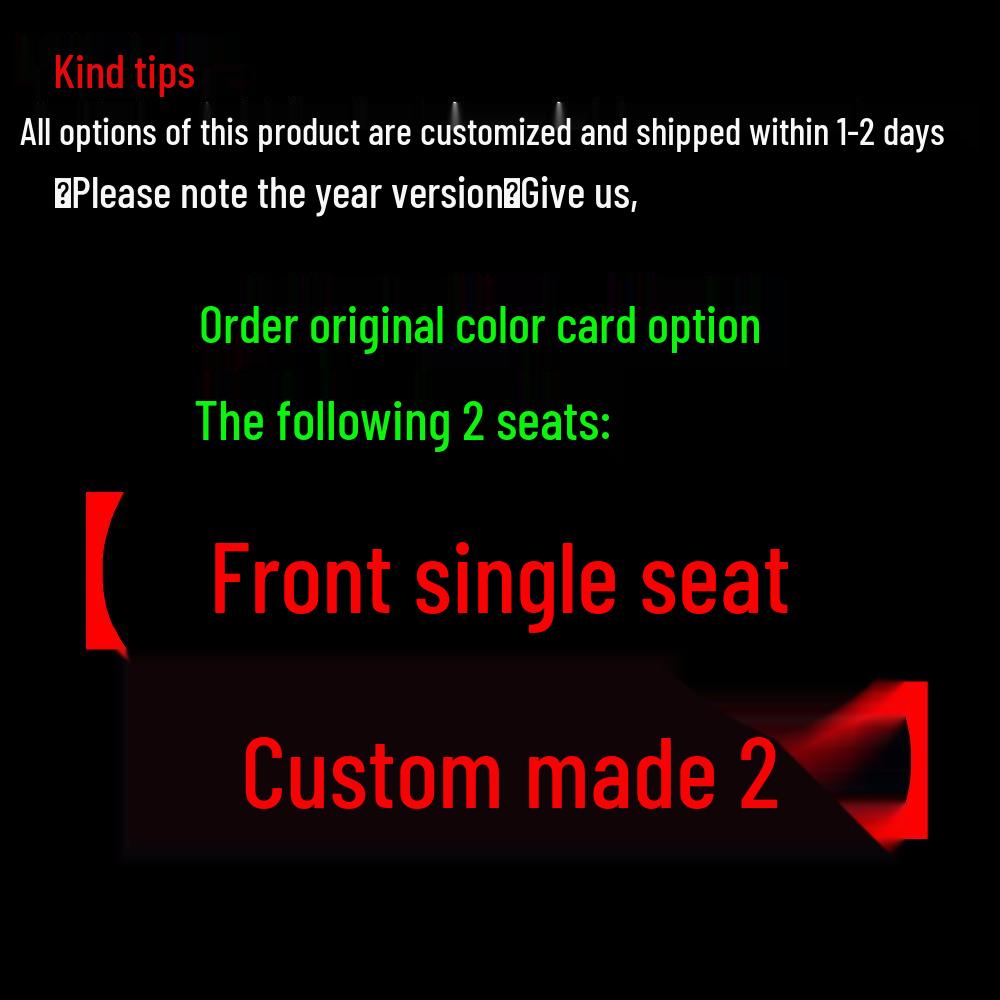 HT Leather Custom Car Seat Cover for Lynk&Co 0605030201 - All-Season Cushion
