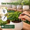 50Pcs Angled Drip Emitter Stake L Shaped Precise Drip Irrigation Dripper Water Saving Planting Tools Gardening Accessories 3/5mm