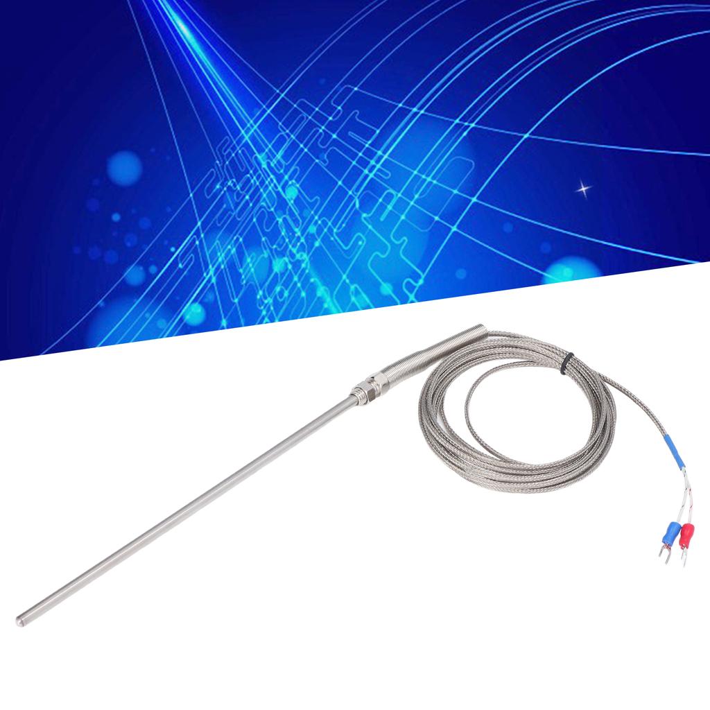 K Type Thermocouple, Stainless Steel Thermocouple Probe Easy To Use for Temperature Measurement