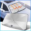 1Pcs Car Windshield Sunshade Umbrella Protector Parasol Foldable For 159 147 156 166 Giulietta Giulia Mito Stelvio Brera Spider