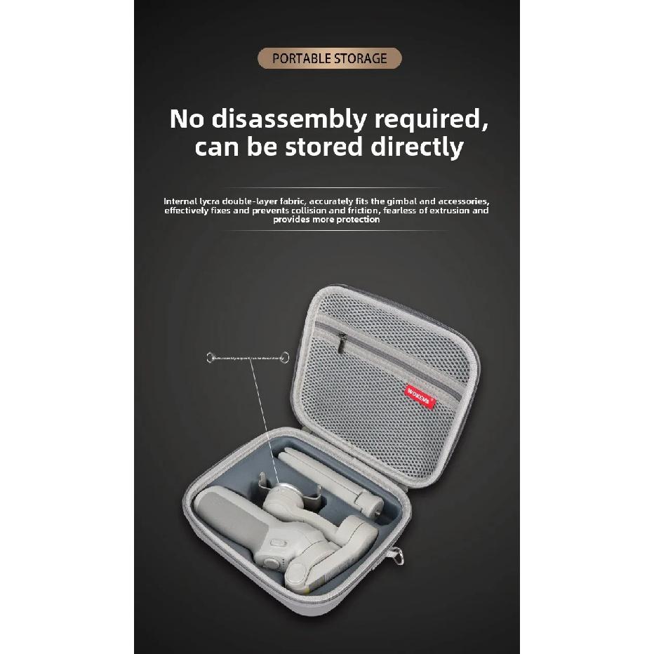 Suitable for DJI Osmo OM SE/OM4 OM5 OM6 Portable Storage Bag Handheld Gimbal Stabilizer Storage Box Accessories
