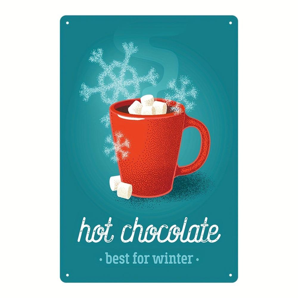 Vintage Metal Tin Poster Coffee Shop Metal Tin Signs Posters Plate Colorful Visual Effect Wall Art for Cafe Bar Club Party Decor