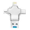 256GB Multi-Function 4-in-1 Card Reader for Apple, Android, Computers, High-Speed 3.0 iPad2 U Disk
