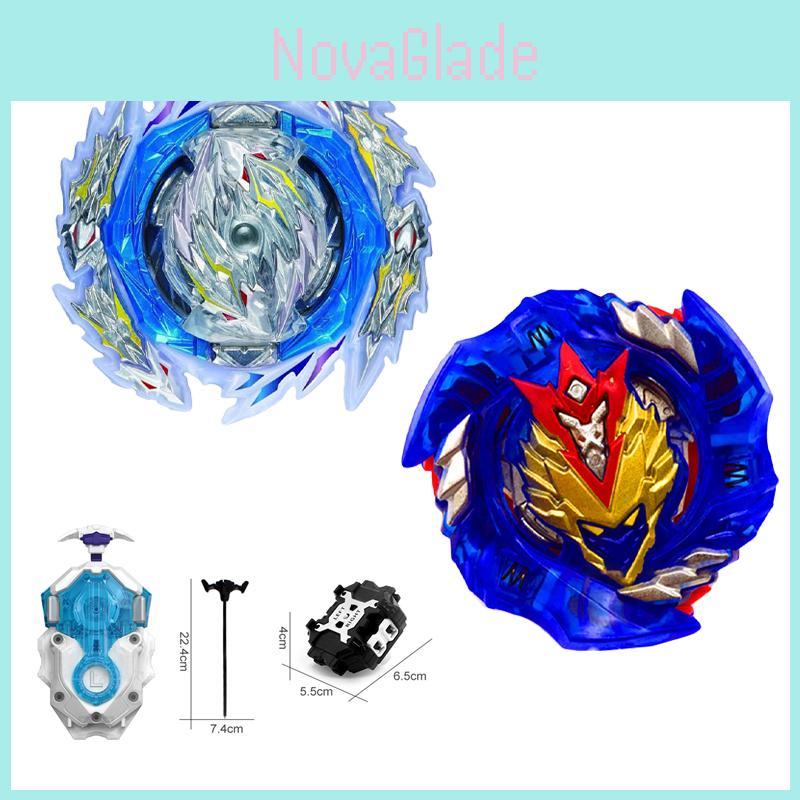 Beyblade Burst B-189 Holy Spear Of Guilt Kr Mds-2 Colorful Spinner With Launcher Handle