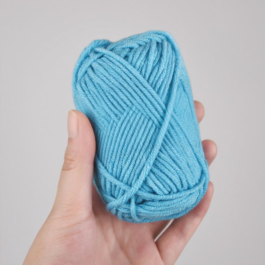 25g Milk Sweet Soft Baby Cotton Knitting Wool Thick Fiber Yarn Velvet Hand Threads for Knitting Wool Crochet Yarn for DIY Sweate