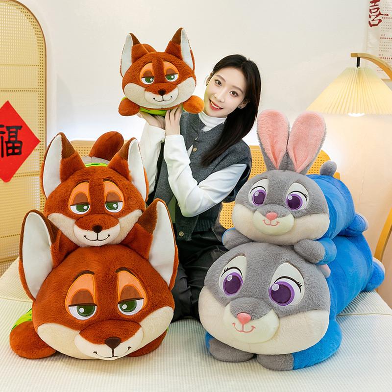 Zootopia Judy Nick Plüschtiere Kissen Cartoon Stofftier Für Kinder Und Erwachsene