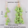 Farmhouse Hanging String Vegetables with Chili, Potato, Corn, Garlic & Peanut Model for Restaurant Courtyard Decor