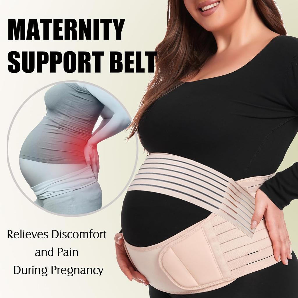 Woman Maternity Belt Pregnancy Support Waist Back Band Abdomen Belly Back Brace Girdle