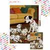 Diamond Painting Art Painting Set Handmade Cross Stitch DIY 101 Dalmatians Diamond Art Home Bedroom Wall Decor Gift
