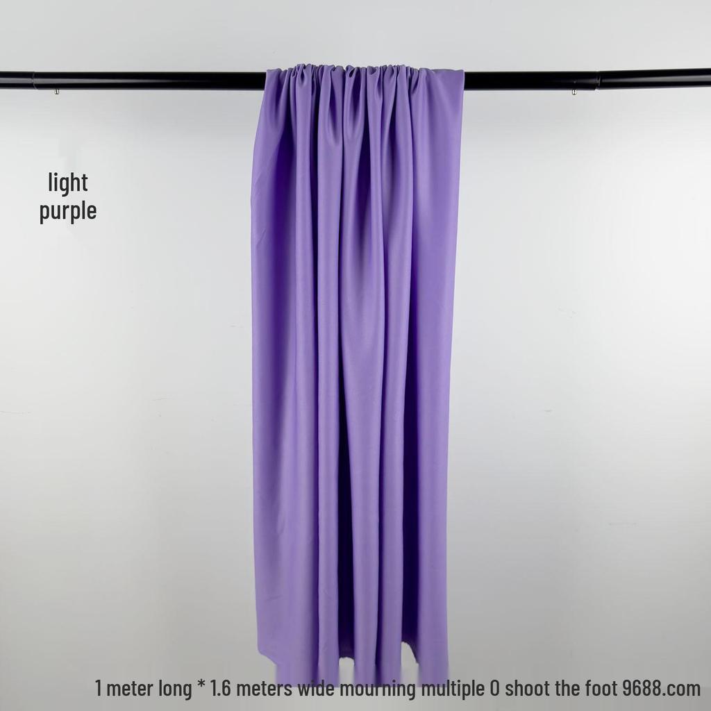 Purple Elastic Milk Silk Wedding Ceiling Gauze Curtain Fabric Roll