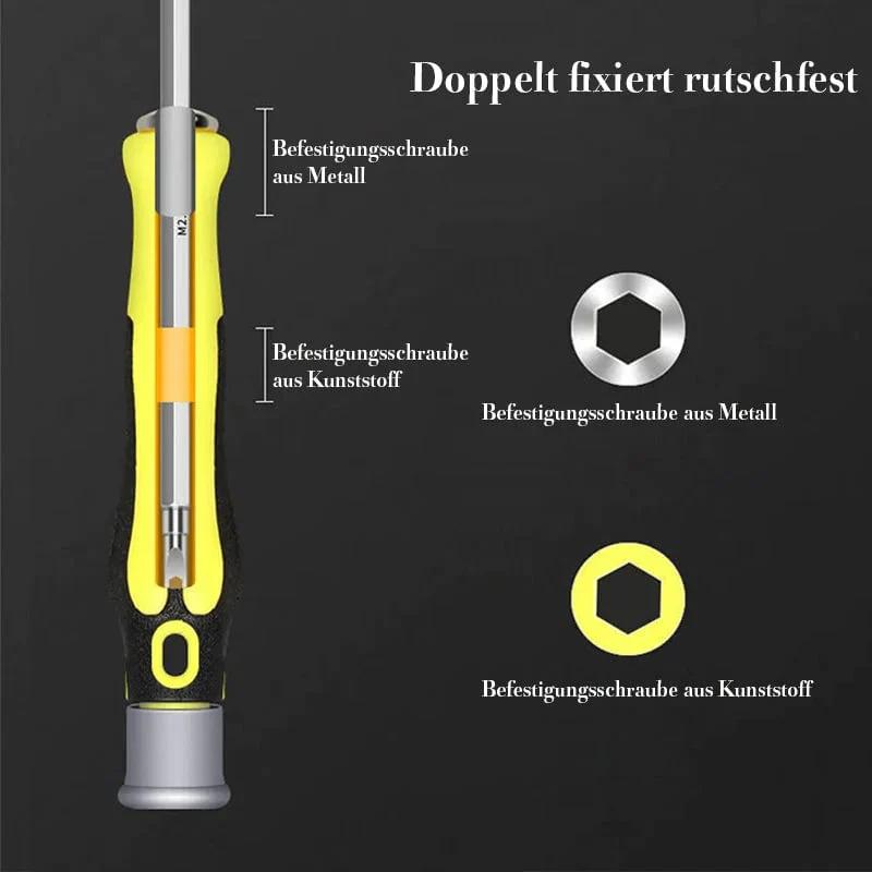 6 In 1 Screwdriver Set Precision Magnetic Screwdriver Set Hexagonal Plum Y-shaped U-shaped Triangle Repair Hand Tools Kits