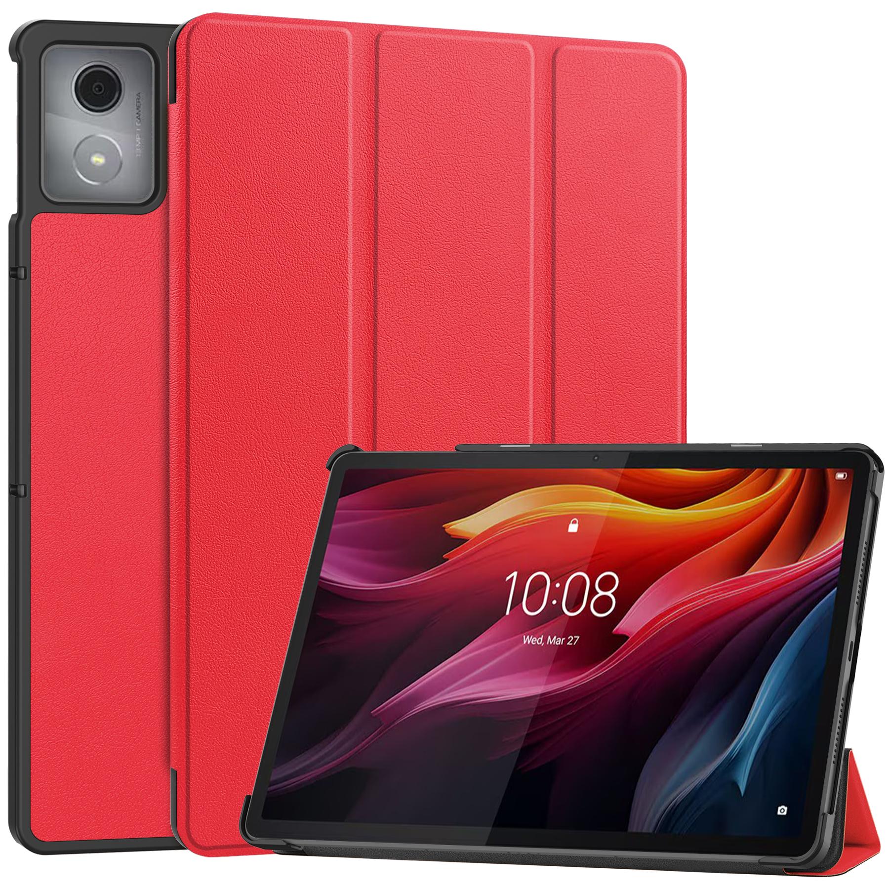 

Противоударный чехол для Lenovo Tab K11 Plus, кожаная подставка, чехол для планшета Red
