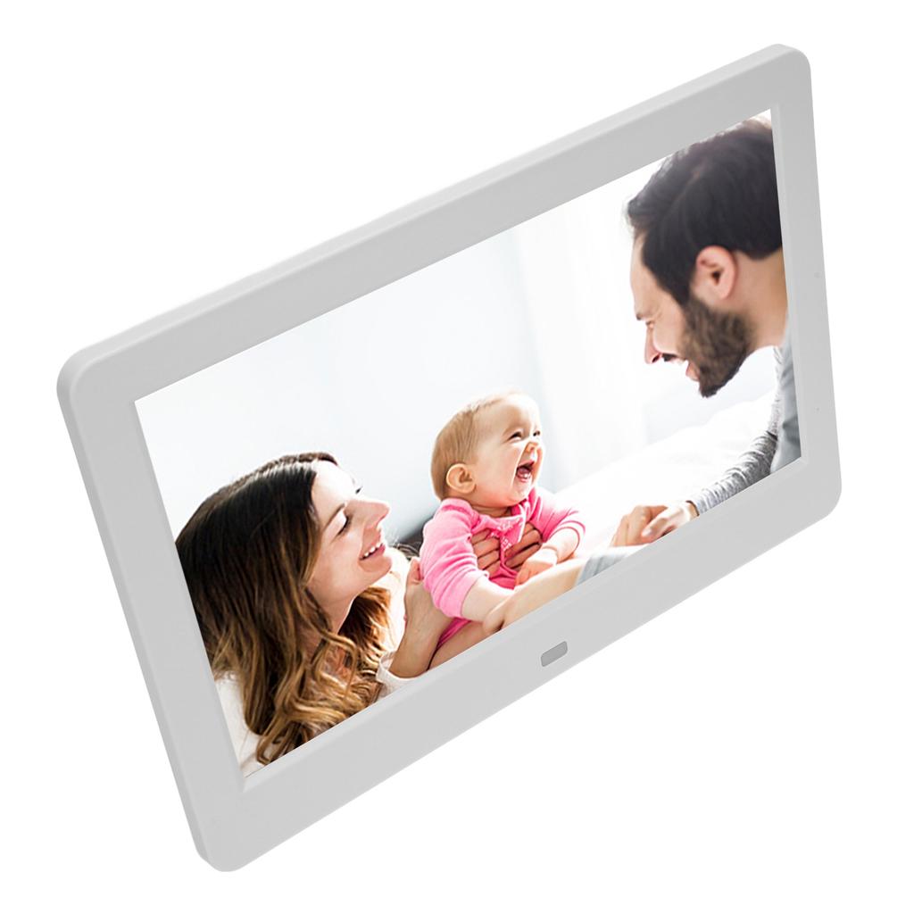 10 Inch Digital Photo Frame Wall Mountable Remote Control 1920x1080 HD Digital Picture Frame for Video Advertisement