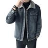2024 Mens Denim Jacket Autumn Winter Men Military Jeans Jacket Men Thick Fleece Warm Bomber Army Jackets Outwear Coats 5XL