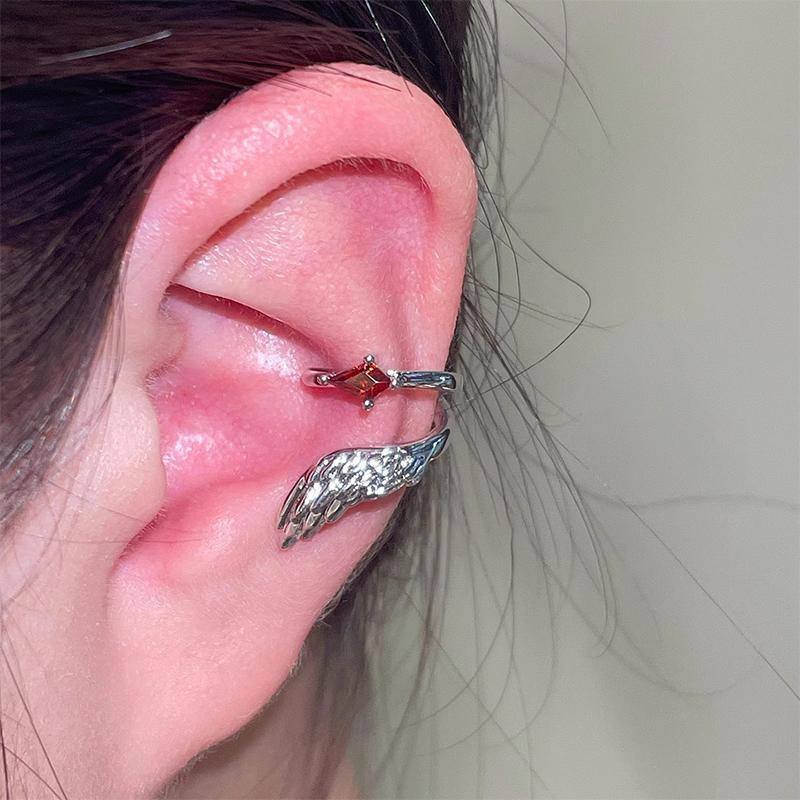 

Винтажные Креативные Клипсы для Ушей в Виде Крыльев Ангела, Каффы для Ушей, Серьги, Женские Ювелирные Изделия в Подарок на День Рождения A1