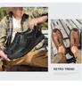 Herren Slip-On Freizeitschuhe Herbst 2025 - Weiche, Rutschfeste Sohle, Reißverschluss, Flacher Absatz, Atmungsaktiv