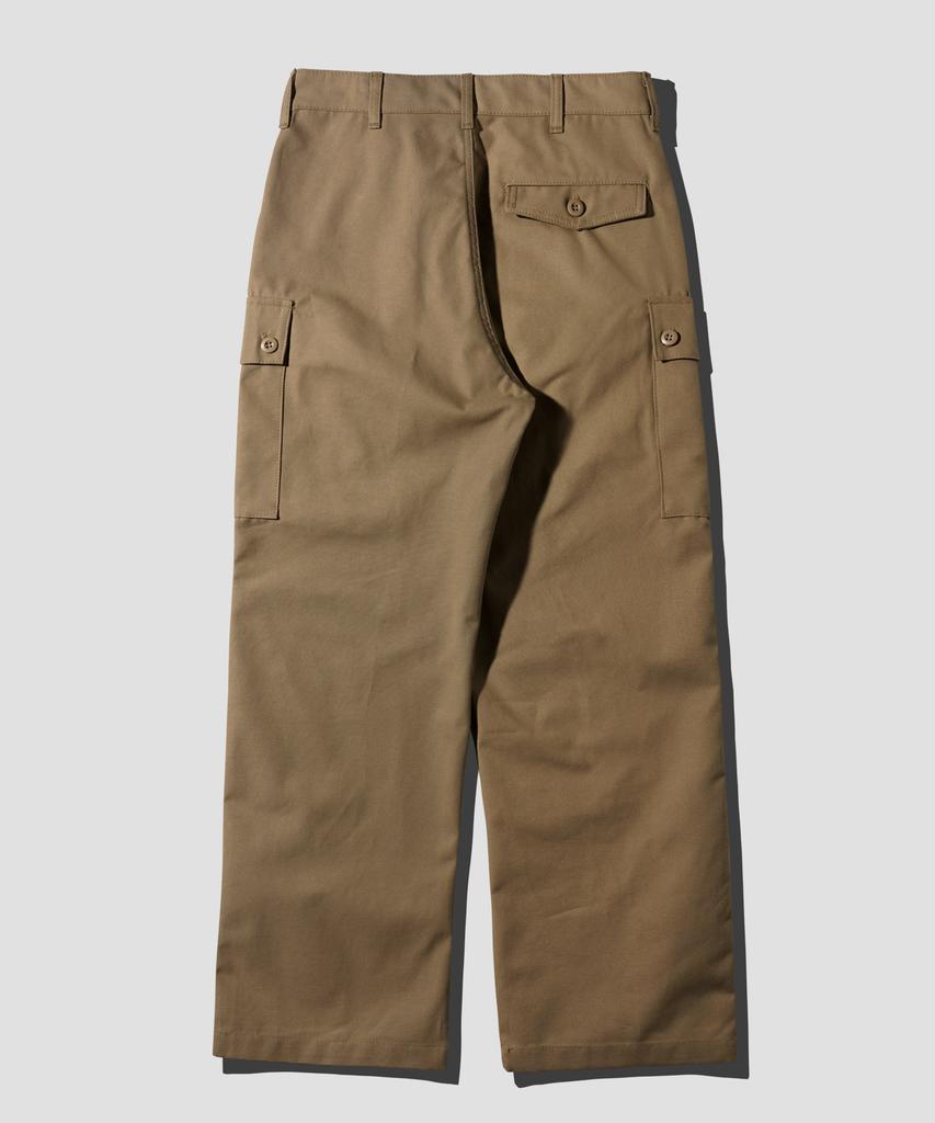 PERSTEP New Line Cargo Wide Work Pants Dusty Beige Jylp4694