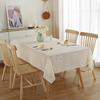 Internet Famous Waterproof & Heatproof PVC Tablecloth - Oilproof, Wash-free, Rectangular Dining & Coffee Table Mat