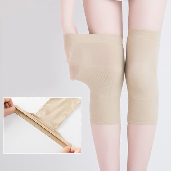 1 Pair Elastic Sports Kneepad Fitness Kneeling Pad Knee Brace Support Protectors