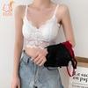 New Women Lace Bras Top Comfortable Bralette Solid Color Sexy Underwear Vest Female Hollow Out Wireless Lingerie Bra