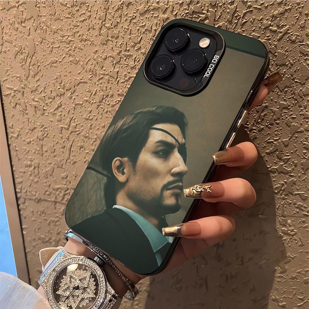 Y-Yakuza 0 Game Phone Case  Phone Case For iPhone 14 16 15 11 12 13 Pro Max Mini Plus Shockproof Cover