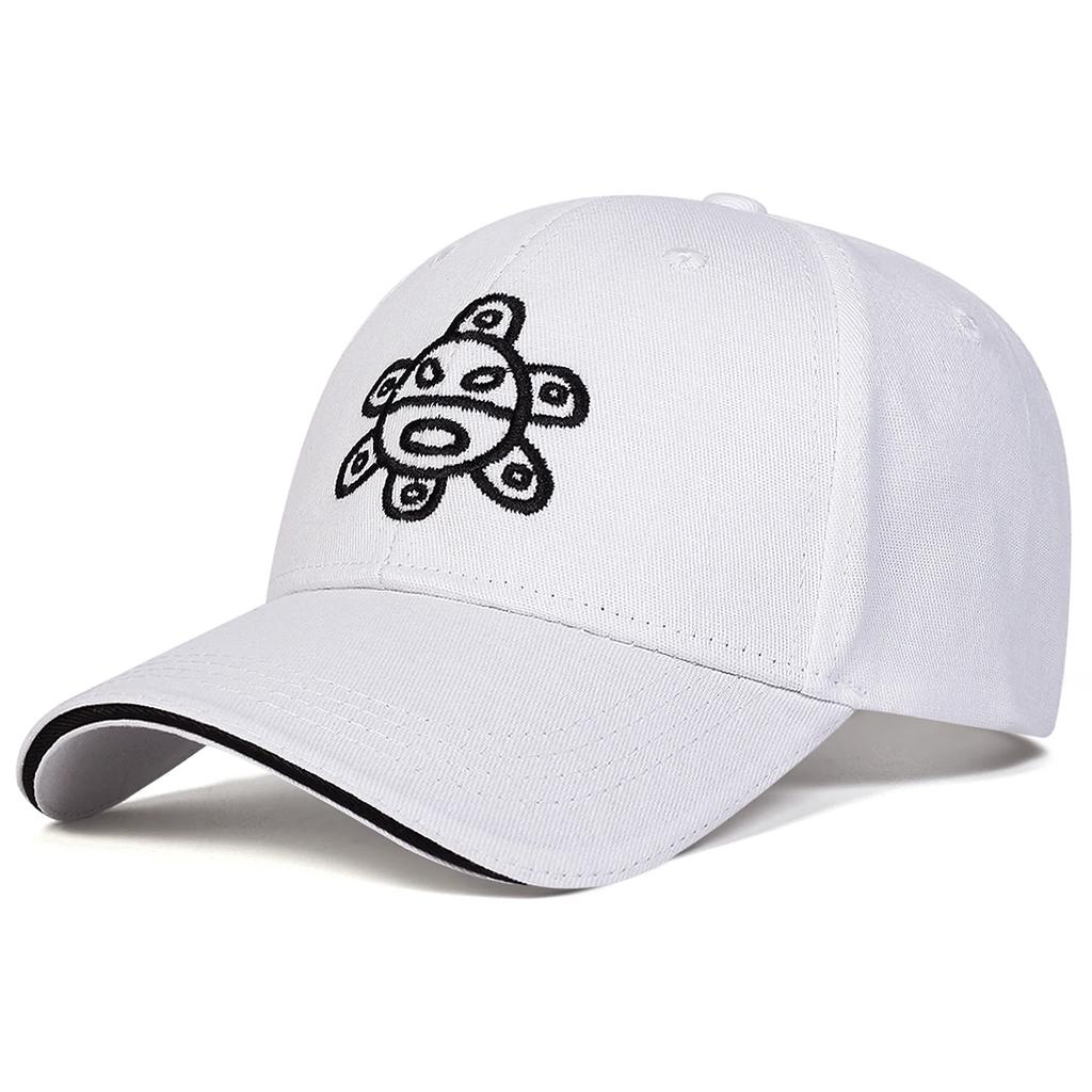 Unisex Personality Turtle Embroidery Baseball Caps Outdoor Adjustable Spring and Autumn Casual Sunscreen Hat