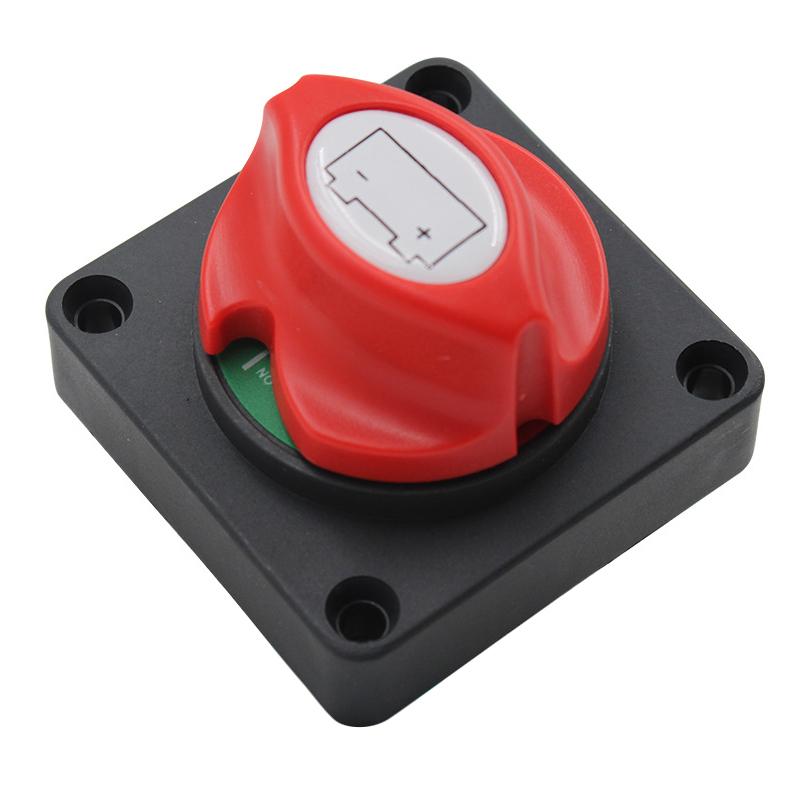 Battery Disconnect Switch Master Cut Shut Off Switch 12V 24V 48V For Marine Boat RV Waterproof Battery Isolator Switch-M53K