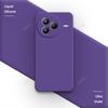 Simple Phone Case for Xiaomi Civi 5 Pro 5G Square Classic Shell Soft Original Internal Flocking Liquid Silicone Back Cover Funda