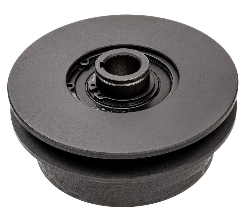 Verdichterkupplung 1 Riemen 13 mm, Durchmesser 128 mm