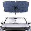 2026 Windshield Sun Shade Umbrella, Foldable Car Sunshade , Automotive Interior Sun Protection for 99% Heat UV Blocking
