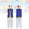 Costume da Cosplay di Mario Bros Comodo Unisex Uniforme Fantasy Per Halloween