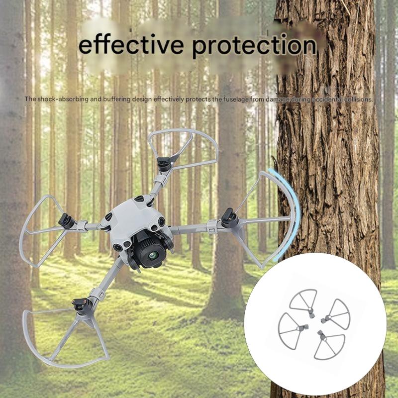 Sturdy Drones Propeller Guards Protectors Fan Shaped Structure for Mini 5Pro Improved Stability and Collision Resistance