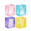 Aurora Malt Candy Single Piece Random Selection Unique Shimmering Cube Shape Individually Wrapped Snack for Gift or Collection