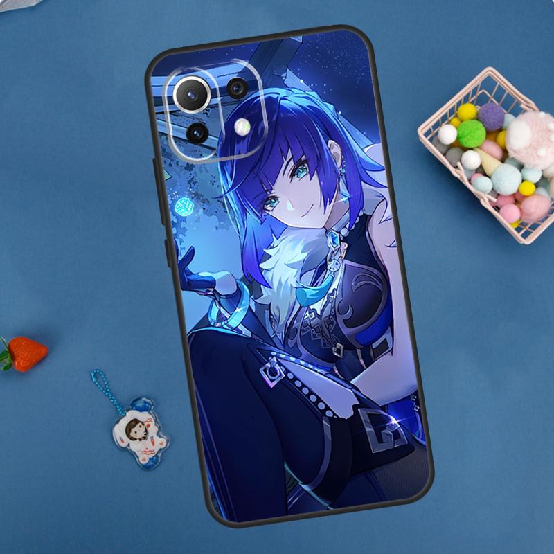 

Yelan Genshin Impact Case For POCO F5 X3 X5 Pro X4 F4 GT C40 M5s F3 Cover For Xiaomi 13 12 Lite 12T 11T Pro 12X POCO M5s