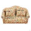 Sofa 1/12 Accessories Pattern Set with Cushions Toys