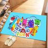 Numberblocks Floor Mat Design for Kitchen Dining Room Entryway Decorate room Antislip Carpet Decorate Offices Gift for Festivals