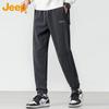Jeep Men's Corduroy Warm Jogger Pants