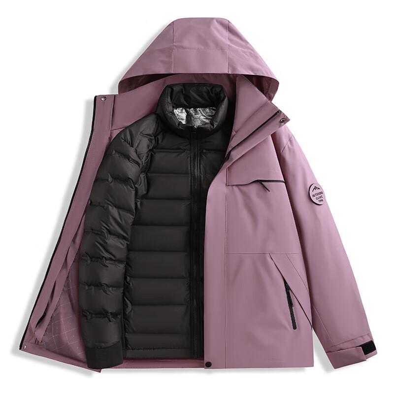 EILEI Unisex 3-in-1 Down Liner Storm Jacket E2669