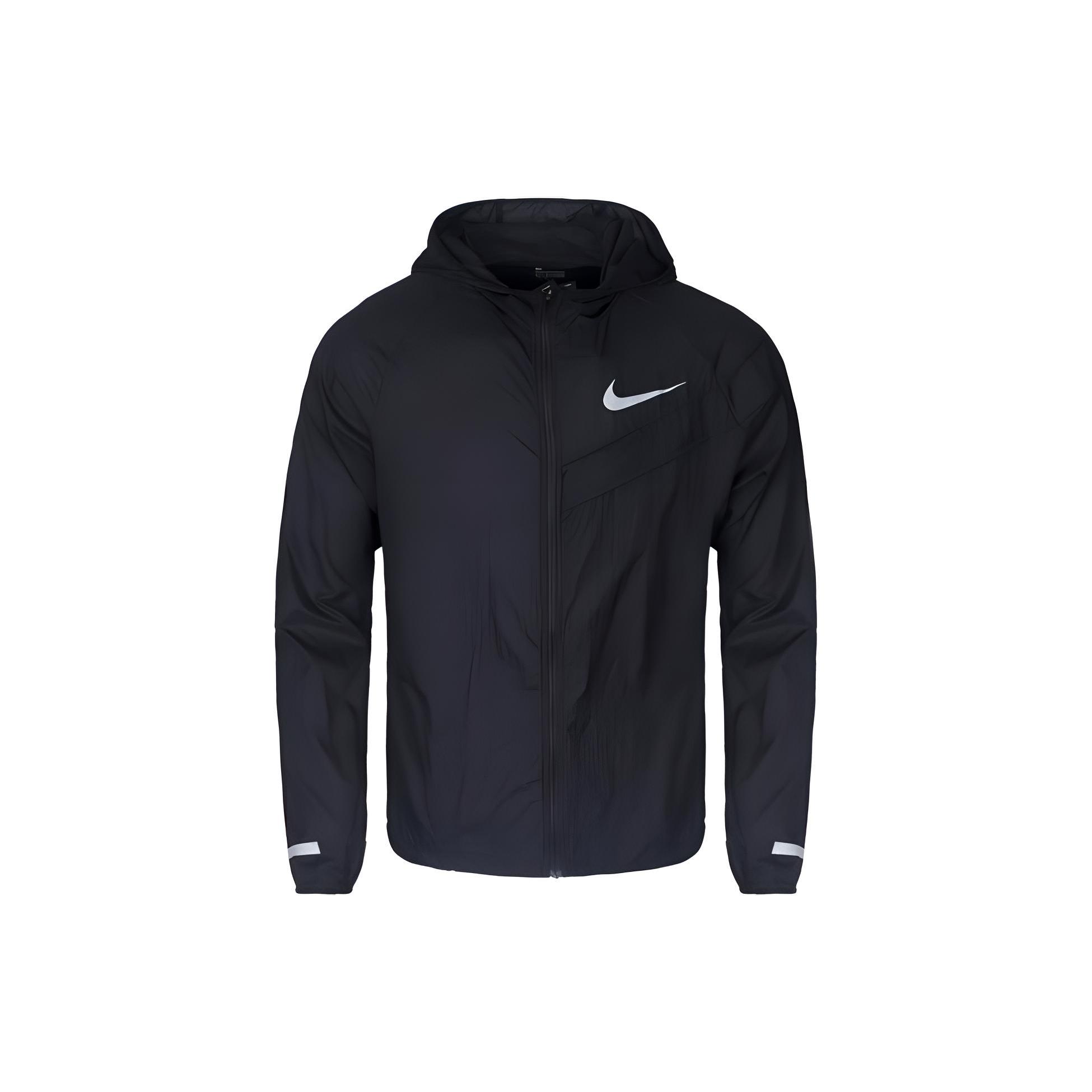 Куртки Nike Мужские Черные С Капюшоном Умеренные Другое 833546-011 XL