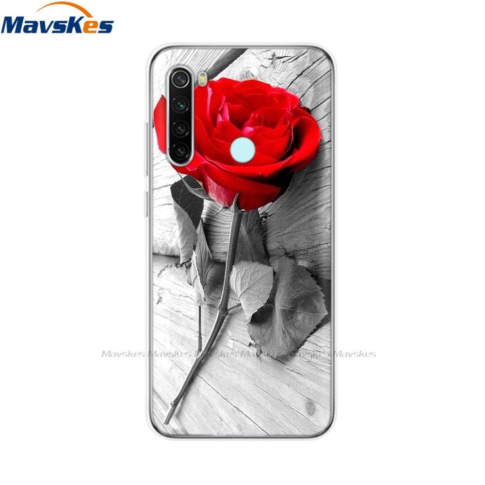 Phone Case for Xiaomi Redmi Note 8T Case 6.3" Silicon Soft TPU Back Cover for Redmi Note 8 8T Note8 Pro Case Protect Shell Coque