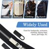 10PC Zipper Slider Puller Instant Zipper Repair Kit Universal for Broken Buckle Travel Bag Suitcase Zipper Head DIY Sewing Craft